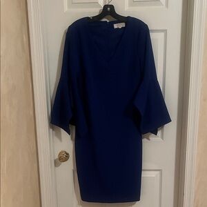 Elegant Royal  Blue Women's Dress. Size 10.